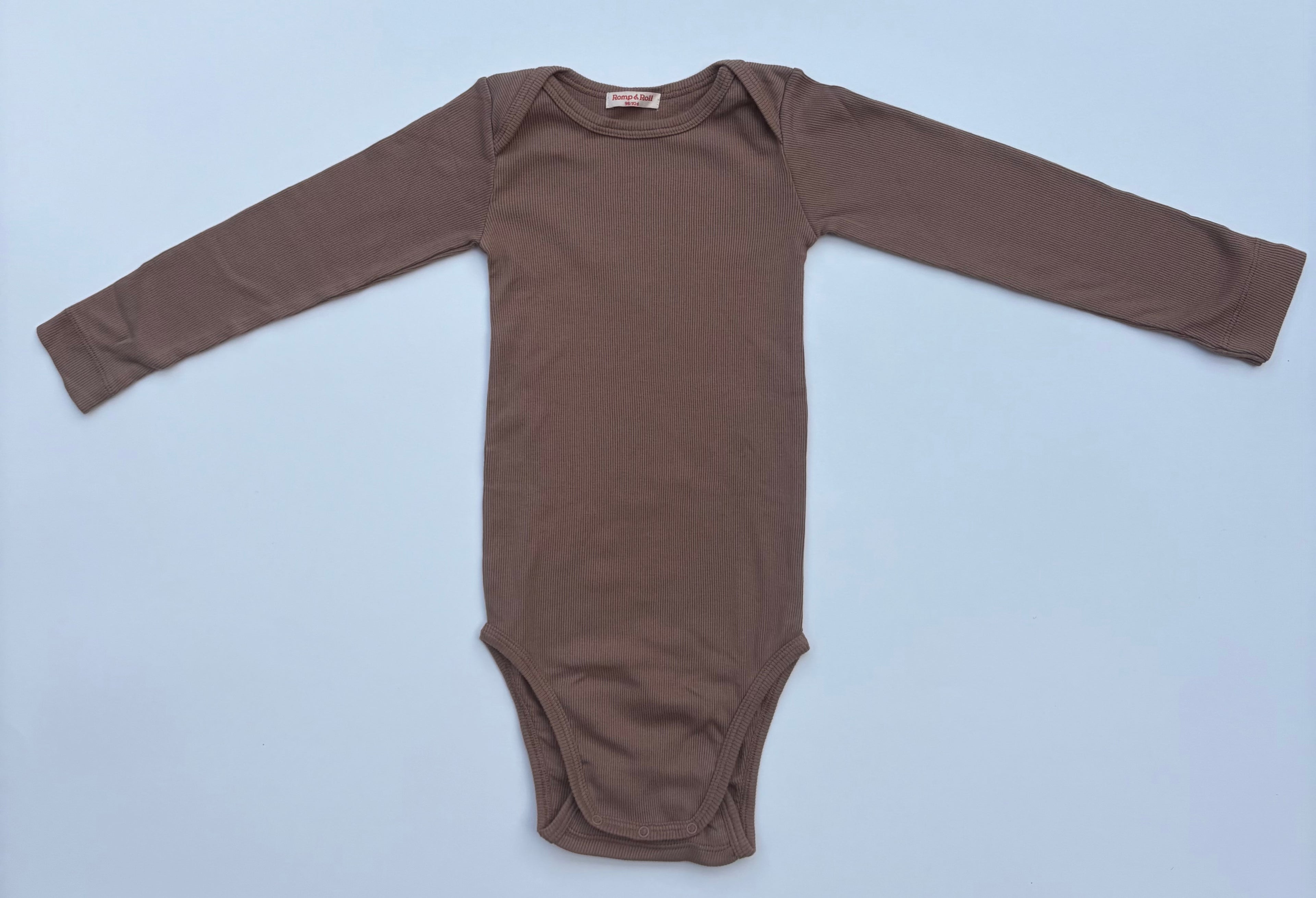 Romp&Roll meegroeiromper (Woodland (lange mouw) met eigen keus borduursel)