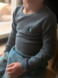 Onze unieke meegroeiromper (Oceaan met boot)