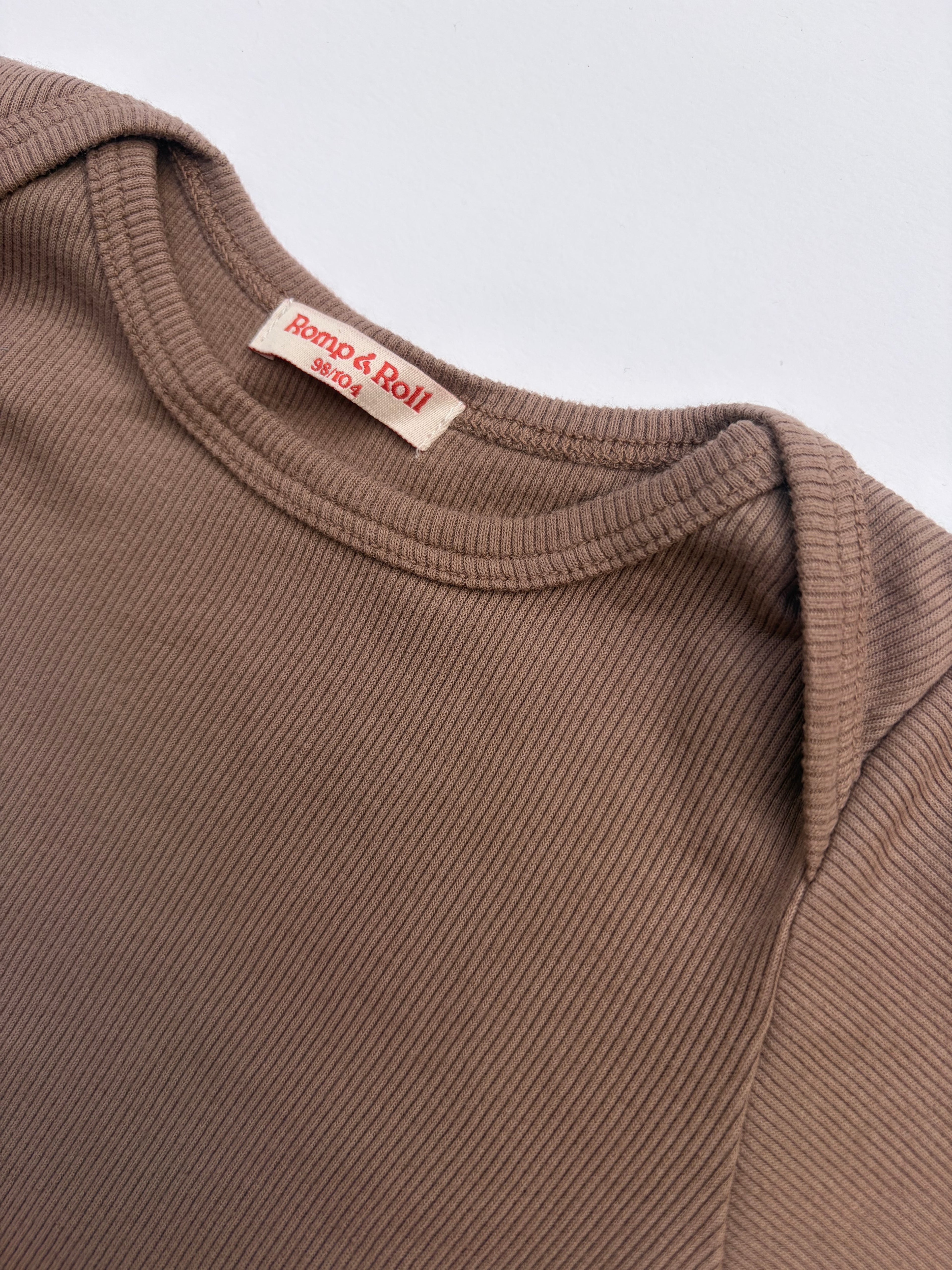 Romp&Roll meegroeiromper (Woodland (lange mouw) met eigen keus borduursel)