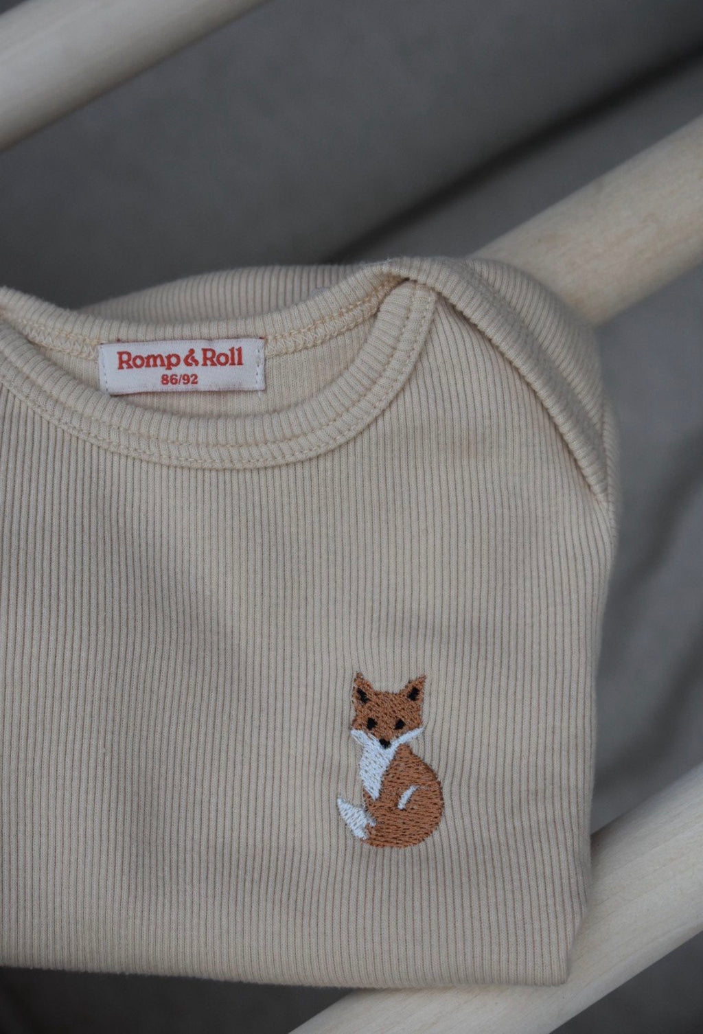Romp&Roll meegroeiromper (Dunes met vos)