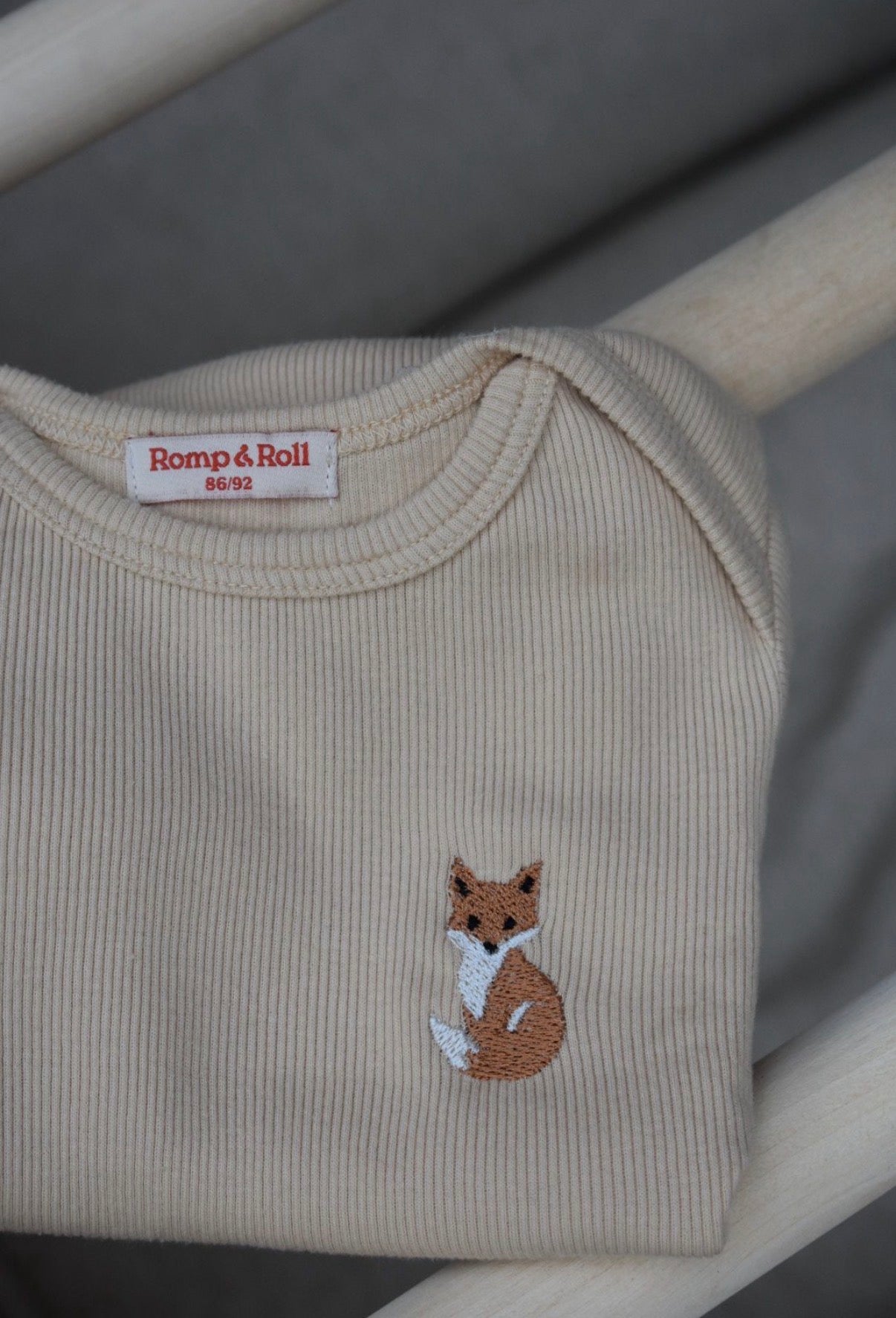 Romp&Roll meegroeiromper (Dunes met vos)