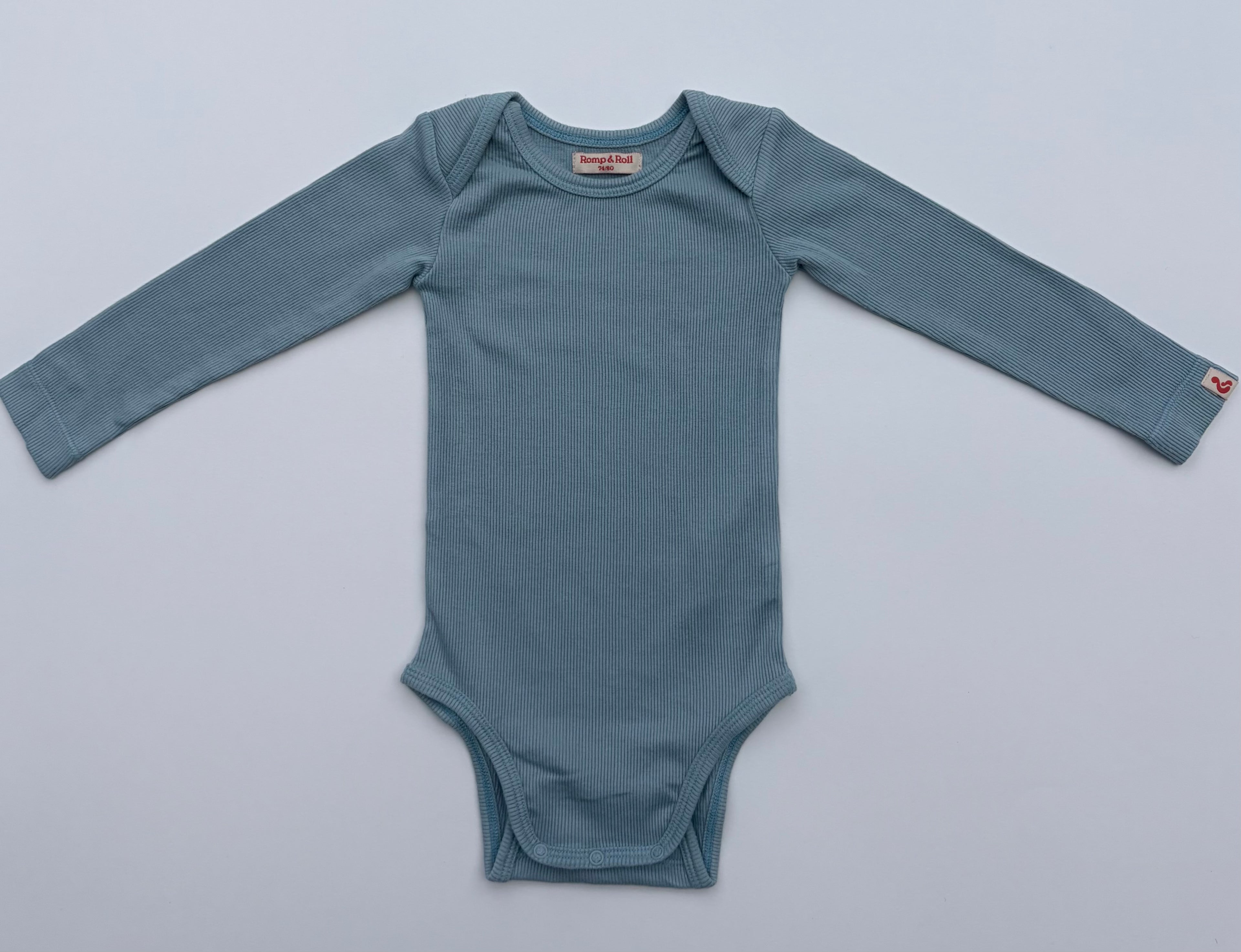 Romp&Roll meegroeiromper (Breeze (lange mouw) met eigen keus borduursel)